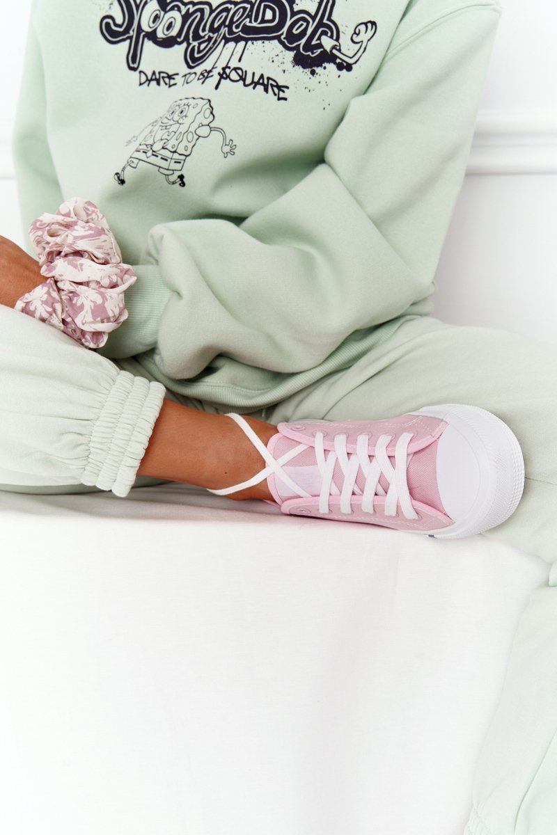 Classic Women's Sneakers BIG STAR HH274110 Light Pink